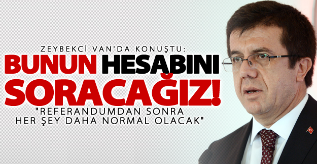 Ekonomi Bakanı Zeybekci: Türkiye mutlaka hedefine ulaşacak