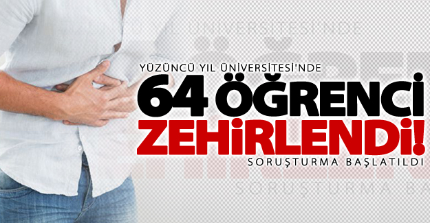 Van'da 64 üniversite öğrencisi zehirlendi