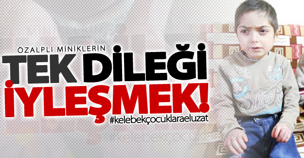 Özalplı Kelebek Çocuklar Davut ve Umut Desteklerinizi Bekliyor