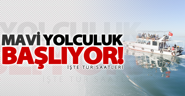 Van gölünde mavi yolculuk başlıyor