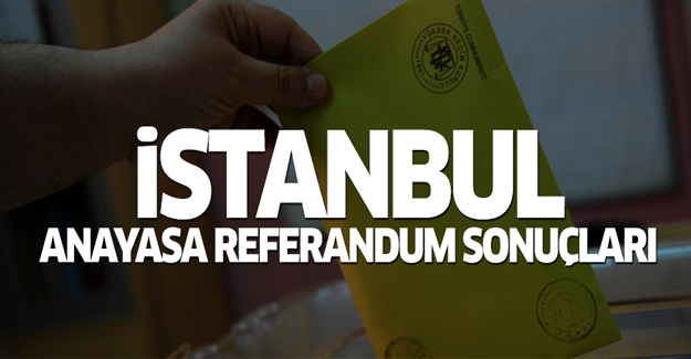 İstanbul anayasa referandum sonuçları 2017