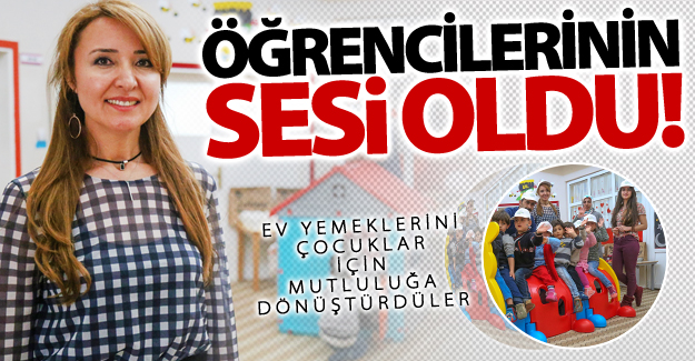 Ev yemeklerini çocuklar için mutluluğa dönüştürdüler