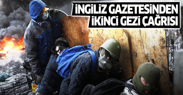 İngiliz gazetesinden 'ikinci Gezi' çağrısı