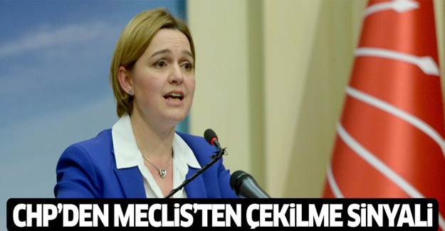 CHP'den Meclis'ten çekilme sinyali!