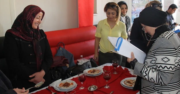 Van'da yöresel yemek yarışması