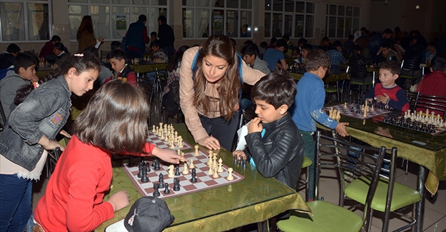 Çatak'ta satranç turnuvası