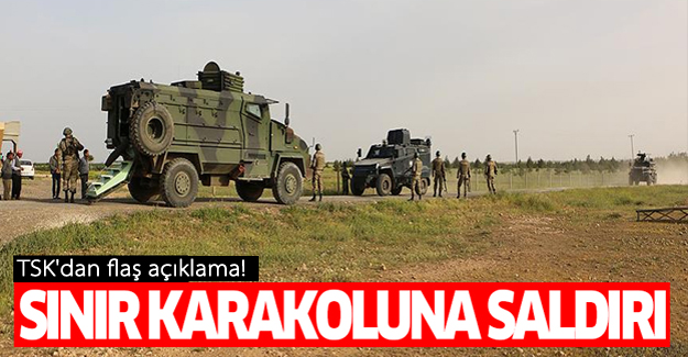 Sınır karakoluna roketatarlı saldırı