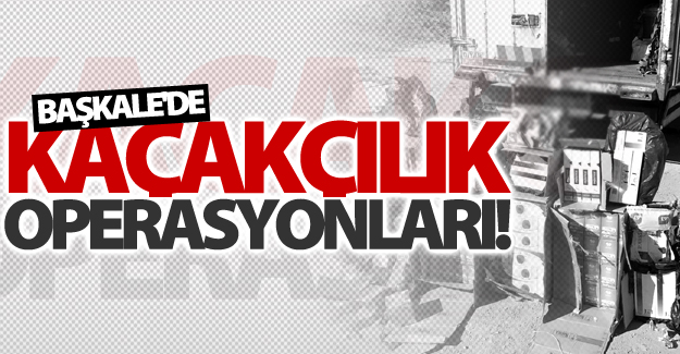 Van'da kaçakçılık operasyonları!