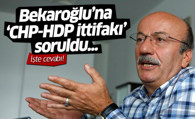 CHP-HDP ittifak mı yapacak! İşte cevabı