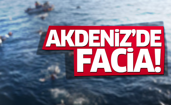 BM'nin açıklamasına göre 2 göçmen teknesi Akdeniz'de battı!