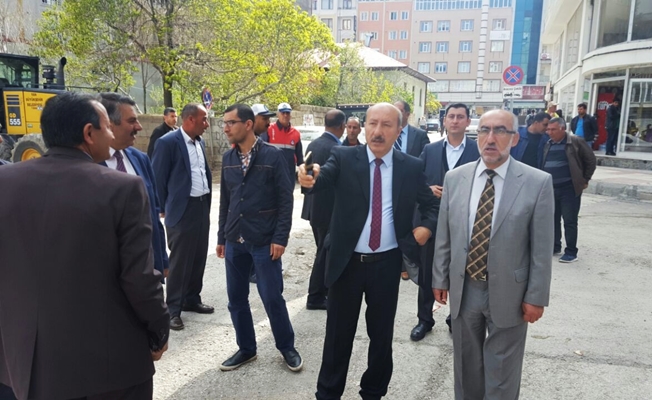 Genel Sekreter Yardımcısı Tamer çalışmaları yerinde inceledi