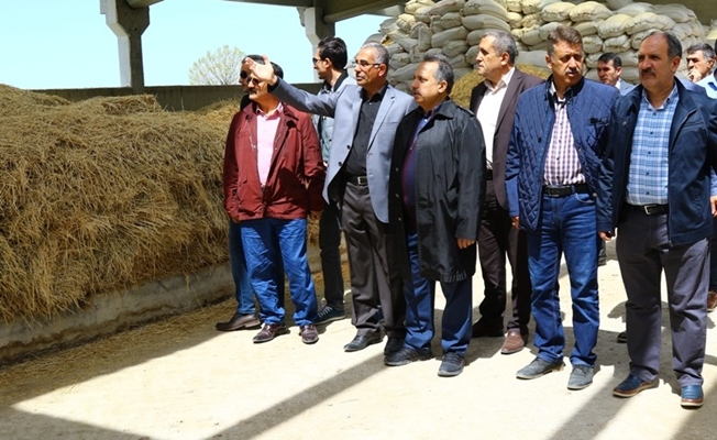 Yalçın’dan VOTAŞ ve asfalt şantiyesine ziyaret