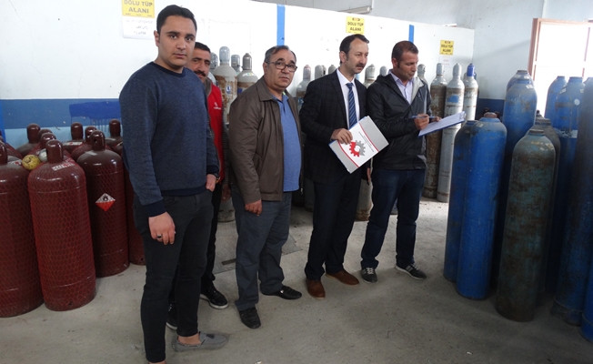 Van’da 850 adet basınçlı tüp hurdaya çıkarıldı
