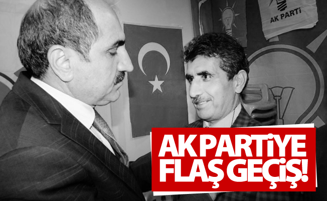 Van'da AK Partiye flaş geçiş!