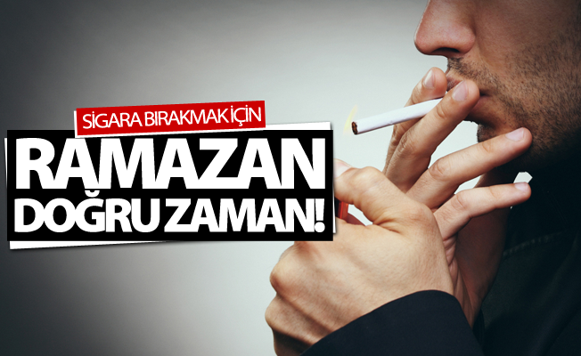 Dr. İmren: “Sigarayı bırakmak için Ramazan doğru zaman”