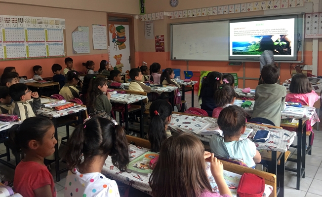 Van Büyükşehir Belediyesinden çevre bilinci eğitimi
