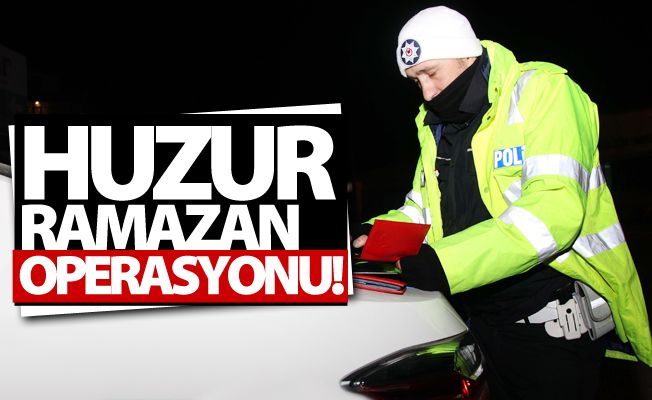 Van'da "Huzur Ramazan" operasyonu