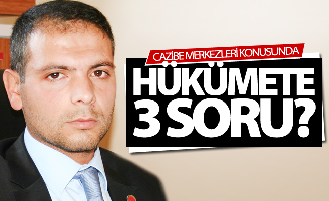 SP Van İl Başkanlığı 'Hükümete cazibe merkezleri projesini' sordu