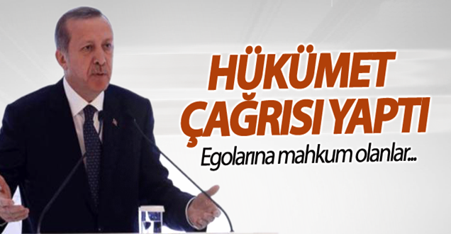 Cumhurbaşkanı Erdoğan'dan partilere çağrı yaptı