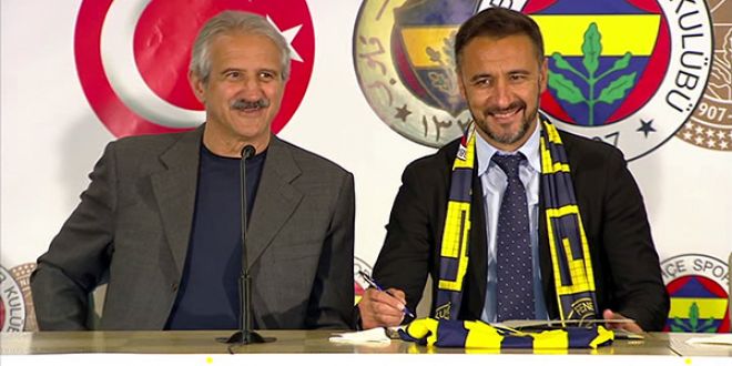 Vitor Pereira imzayı töreni!