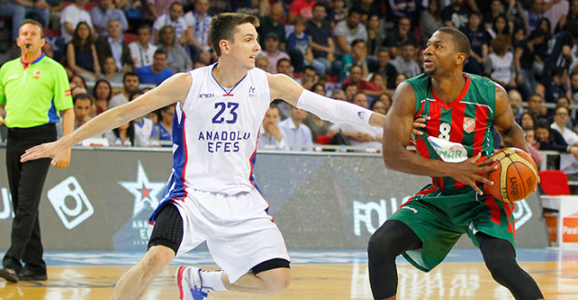 Anadolu Efes Pınar Karşıyaka dev final 2.raund canlı takip!