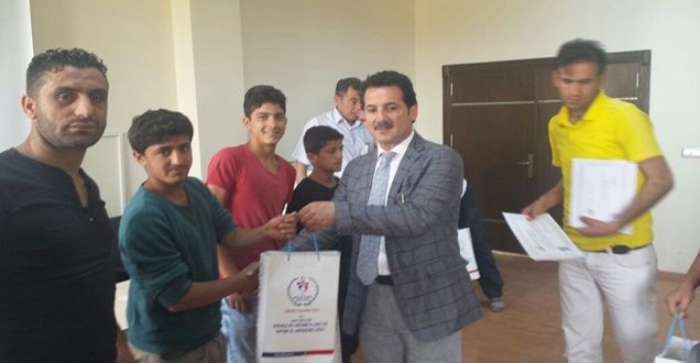 Başarılı sporculara malzeme dağıtıldı!