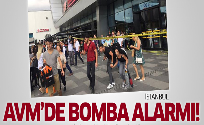 AVM'de bomba alarmı!!