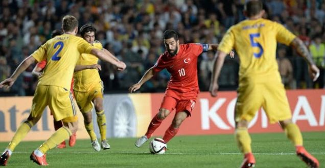 Kazakistan 0-1 Türkiye maçının özeti!Öldük öldük dirildik