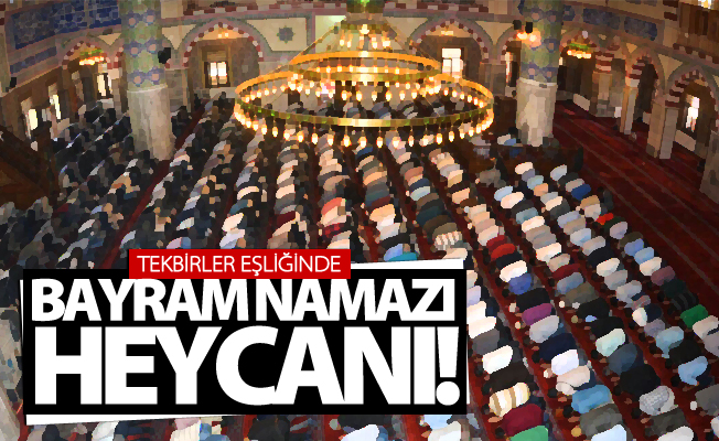 Van’da bayram namazı