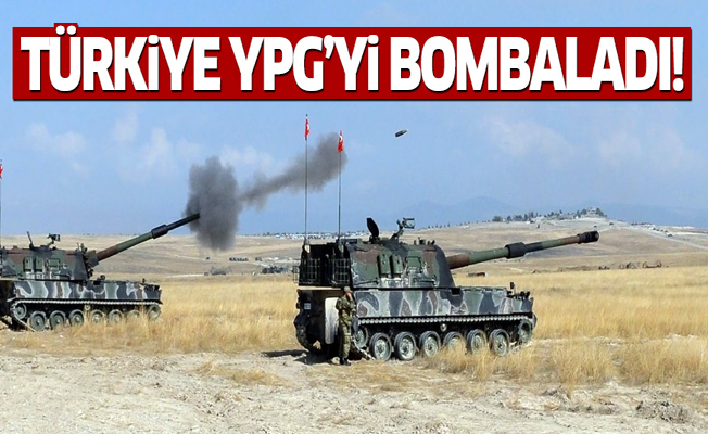 Türkiye PYD/YPG'yi bombaladı!