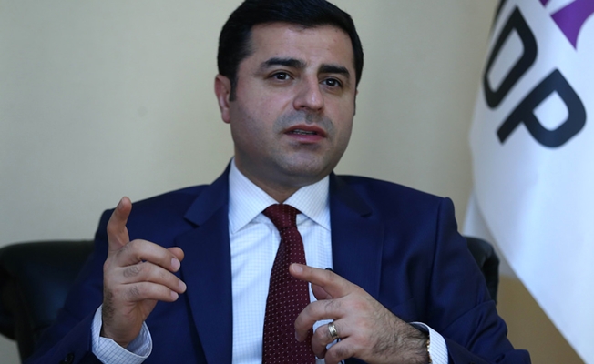 HDP Eş Genel Başkanı Demirtaş hakkında fezleke