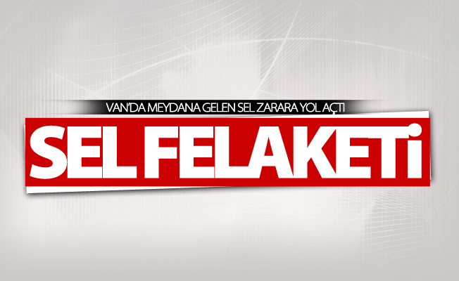 Van’da sel felaketi