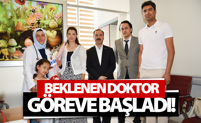 Van'da çocukların beklediği doktor göreve başladı