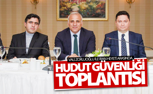 Van’da hudut güvenliği toplantısı