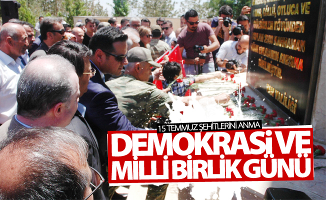 Van'da 15 Temmuz Şehitlerini Anma Demokrasi ve Milli Birlik Günü