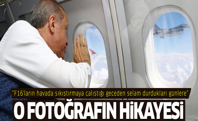 Erdoğan'ın ‘Kalbimdesiniz’ jestine F-16 pilotu böyle karşılık verdi