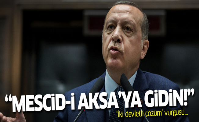 Cumhurbaşkanı Erdoğan'dan Mescid-i Aksa çağrısı!