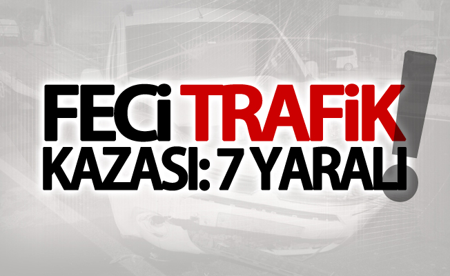 Van’da trafik kazası: 7 yaralı