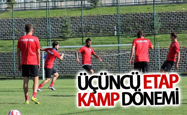 Van Büyükşehir Belediyespor’dan üçüncü etap kamp dönemi