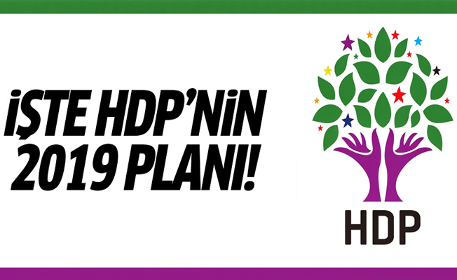 İşte HDP'nin 2019 planı! CHP ile birlikte...