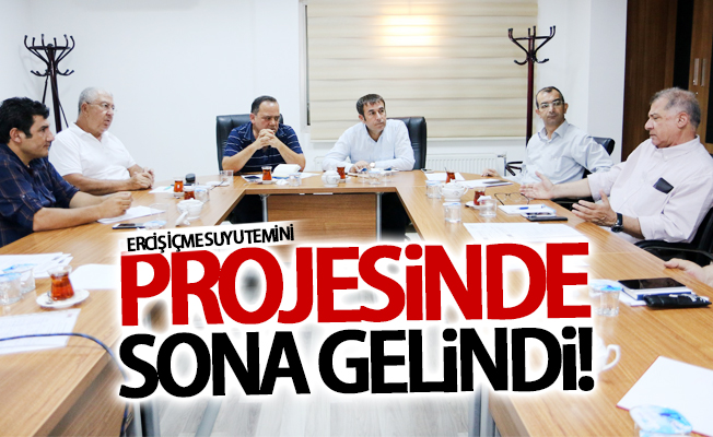 Erciş İçme Suyu Temini Projesinde sona gelindi