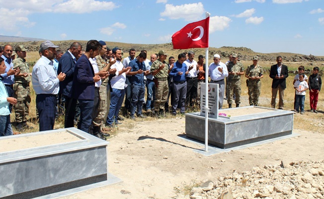 Şehit güvenlik korucuları için mevlit verildi