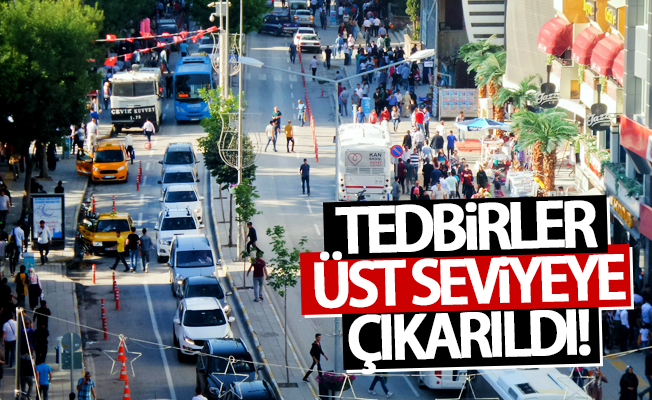 Van'da tedbirler üst seviyeye çıkarıldı