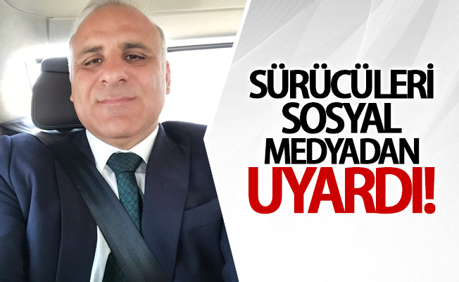 Vali Zorluoğlu’dan sürücülere Twitterli uyarı