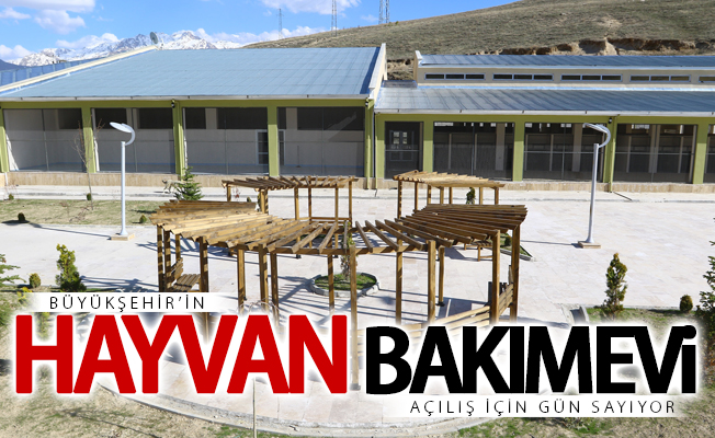 Büyükşehir’in Hayvan Bakımevi açılış için gün sayıyor