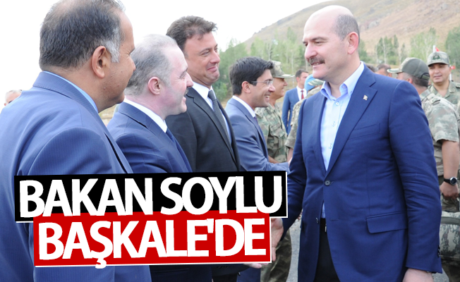 Bakan Soylu Başkale’de