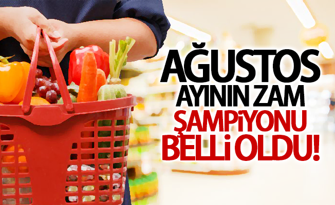 Van'da Ağustos ayının zam şampiyonu belli oldu!