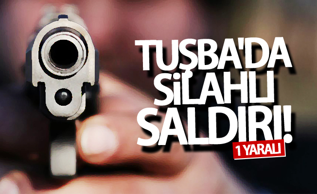 Tuşba'da silahlı saldırı: 1 yaralı