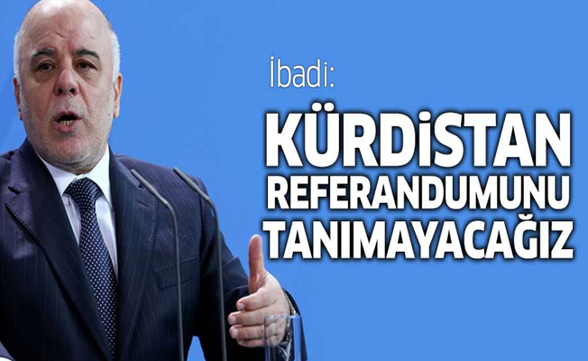 İbadi: Kürdistan referandumunu tanımayacağız