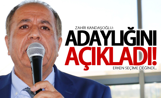 Kandaşoğlu, TSO Başkanlığına aday oldu